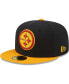 ფოტო #2 პროდუქტის Men's Navy, Gold Pittsburgh Steelers 75th Anniversary 59FIFTY Fitted Hat