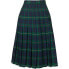 Фото #3 товара Women's School Uniform Plaid Pleated Skirt Below the Knee