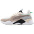 Puma RsX Reinvent Lace Up Womens Off White Sneakers Casual Shoes 371008-04