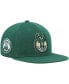 ფოტო #2 პროდუქტის Men's Hunter Green Milwaukee Bucks Core Side Snapback Hat