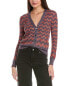 Фото #1 товара M Missoni Jacquard Wool-Blend Cardigan Women's