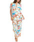 N Natori Coral Reef Pajama Pant Set Women's