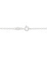 ფოტო #3 პროდუქტის Diamond Accent Mother & Child 18" Pendant Necklace in Sterling Silver