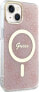 Guess Guess GUHMP15SH4STP iPhone 15 / 14 / 13 6.1" różowy/pink hardcase IML 4G MagSafe - фото #16