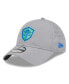 Фото #1 товара Men's Gray Seattle Sounders FC Active 9twenty Adjustable Hat