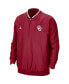 Men's Crimson Oklahoma Sooners 2021 Coach Half-Zip Jacket