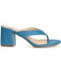 ფოტო #2 პროდუქტის Women's Alika Block Heel Thong Sandals