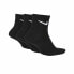 Носки Nike Everyday Lightweight 3 пар Чёрный