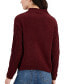 Фото #2 товара Juniors' Cable-Knit Chenille Sweater