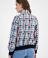 Women's Patchwork Plaid-Print Cotton Jacket
