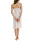 ფოტო #5 პროდუქტის Women's Seamless Lace-Trim Chemise