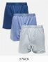 Фото #1 товара ASOS DESIGN 3 pack boxer in multiple colours