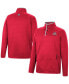 Men's Scarlet Ohio State Buckeyes Rebound Quarter-Snap Jacket