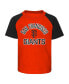 ფოტო #3 პროდუქტის Little Boys and Girls San Francisco Giants Orange, Heather Gray Groundout Baller Raglan T-shirt and Shorts Set