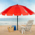 Фото #6 товара Пляжный зонт Aktive Красный Алюминий 240 x 235 x 240 cm (6 штук)