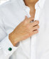 ფოტო #2 პროდუქტის EFFY® Men's Malachite Rope Framed Cufflinks in Sterling Silver