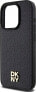 Фото #6 товара DKNY DKNY DKHMP15LPSHRPSK iPhone 15 Pro 6.1" czarny/black hardcase Leather Pattern Monogram Metal Logo MagSafe