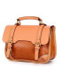 ფოტო #7 პროდუქტის Women's Genuine Leather Alder Mini Satchel Bag