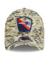 Фото #4 товара Men's Camo New England Patriots 2023 Salute To Service 39THIRTY Flex Hat