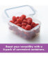 Easy Essentials Rectangular 20-Oz. Food Storage Container, Set of 6