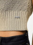 Armani Exchange knit top in beige L - фото #5