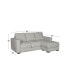 Фото #8 товара Elizabeth 85" Stain-Resistant Fabric Reversible Sofa Chaise Sectional
