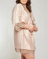 ფოტო #2 პროდუქტის Plus Size Eyelash Flower Lace Wrap Robe Lingerie, Online Only