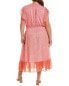 Draper James Smocked Maxi Dress Women's Pink 3X