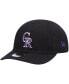 Фото #2 товара Newborn and Infant Unisex Black Colorado Rockies My First 9Twenty Stretch Fit Hat