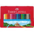 FABER CASTELL Metal Case 36 Pencils Colors