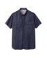 Фото #1 товара Big & Tall by KingSize Off-Shore Short-Sleeve Sport Shirt