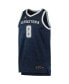 ფოტო #3 პროდუქტის Men's #8 Navy Georgetown Hoyas Team Replica Basketball Jersey