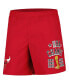 Men's Red Chicago Bulls 6x Champions Heritage Shorts