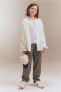 Фото #1 товара Long-sleeved Linen-blend Shirt