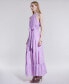 ფოტო #7 პროდუქტის Women's Plisse Halter Tiered Maxi Dress