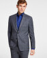 Фото #1 товара Men's Classic-Fit Wool-Blend Stretch Suit Separate Jacket