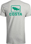 Фото #1 товара Футболка Costa Del Mar Emblem Bass Short Sleeve Gray