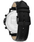 Фото #3 товара Часы и аксессуары Tommy Hilfiger мужские мультфункциональные черные наручные часы 44 мм