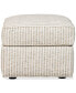 Фото #3 товара Jalia Fabric Chair Ottoman, Created for Macy's