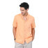 HAPPY BAY From peach to brown short sleeve shirt