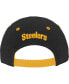 Фото #4 товара Шапка Slouch Flex OuterStuff для младенцев Pittsburgh Steelers черного цвета