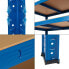 Фото #4 товара Werkstattregal Blau 200x100x50 cm blau