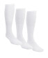 Фото #1 товара Big & Tall Diabetic Over-The-Calf Extra Wide Socks 3-Pack