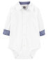 Baby The Classic Button-Front Bodysuit 6M