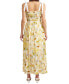 ფოტო #2 პროდუქტის Women's Torrey Shirred Maxi Dress