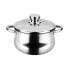 Casserole FAGOR Stainless steel 18/10 Chromed (Ø 24 cm)