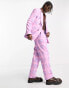 Фото #2 товара Viggo Isco check suit trousers in purple