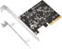 Фото #1 товара Kontroler SilverStone PCIe 3.0 x4 - 20-pin USB 3.2 Gen 2x2 (SST-ECU07)