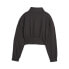 Фото #3 товара Puma Fashion Cloudspun Half Zip Sweatshirt Womens Black 52393601