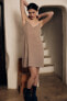 Фото #1 товара Короткое платье-комбинация ZARA